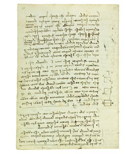 Codex on the Flight of Birds, Folio 14 Verso